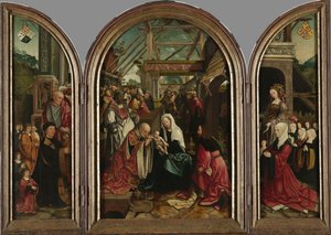 Magiernes tilbedelse, 1517